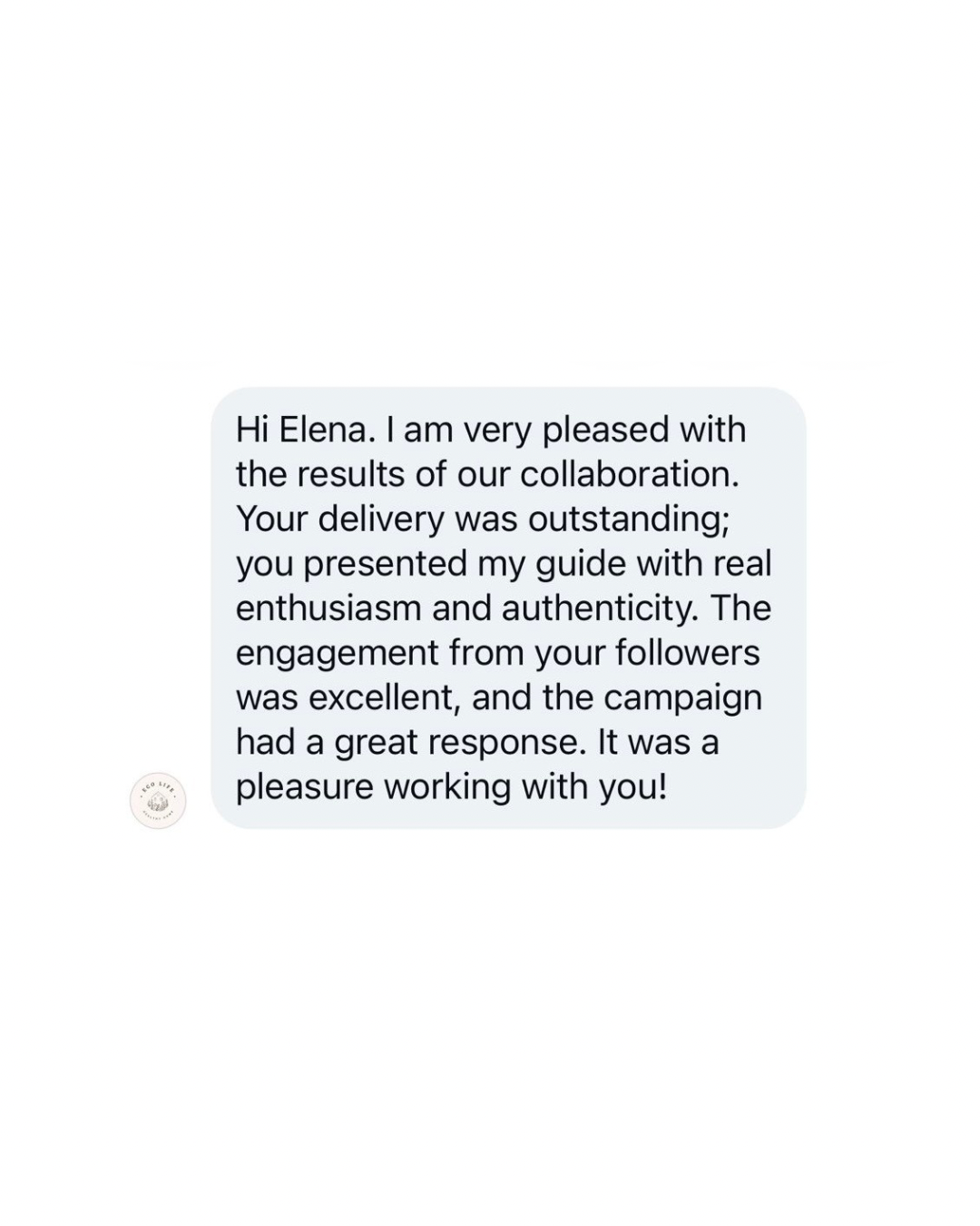 Client review — Eco Life